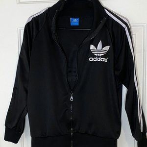 - Adidas Classic Track Jacket Black